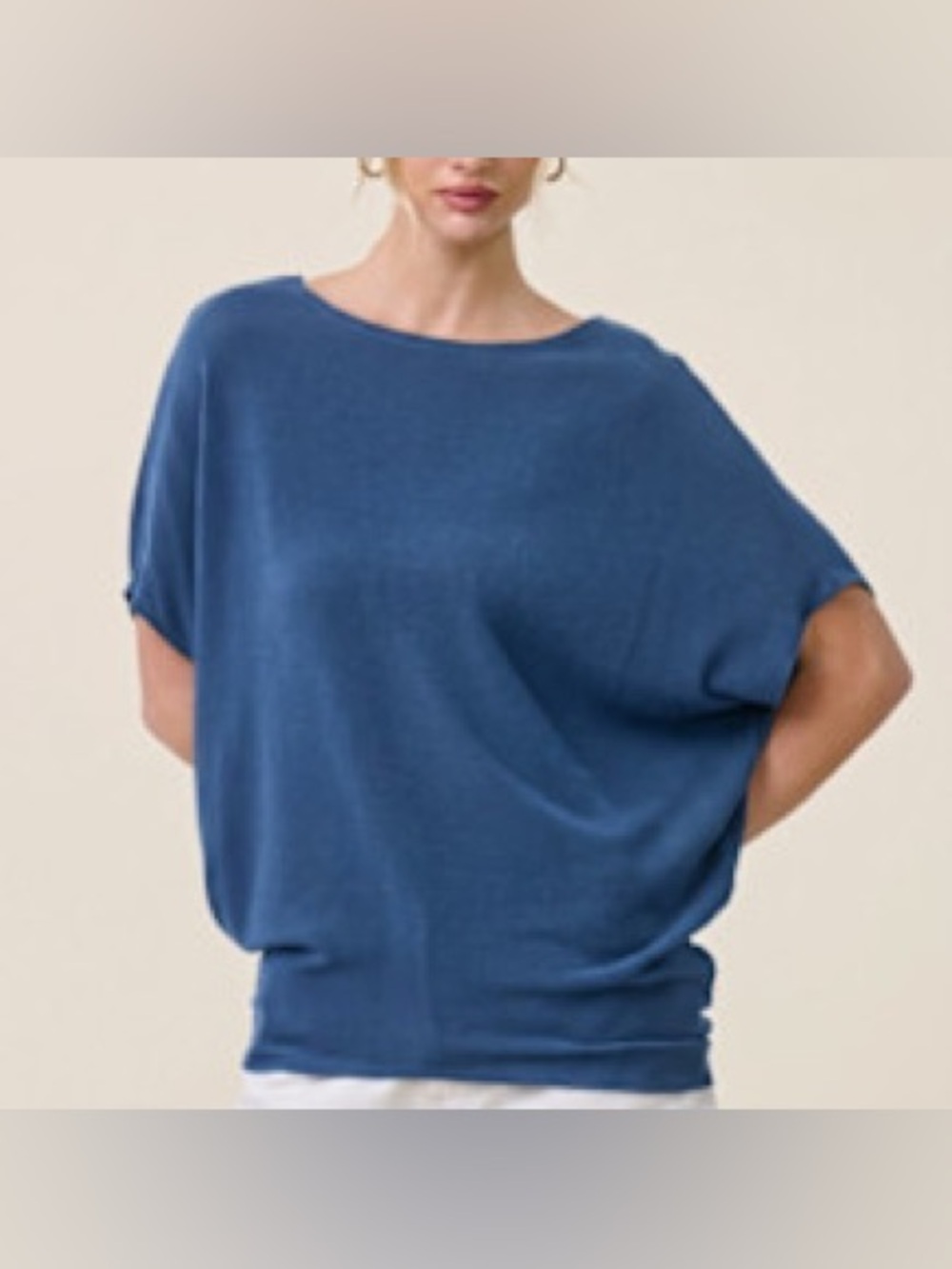 Short Sleeve Dolman Top